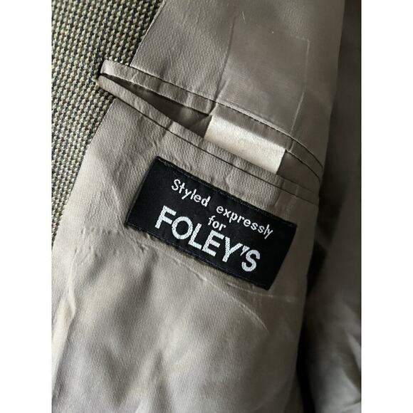 CHAPS by RALPH LAUREN Mens Brown‎ Wool Sport Coat Blazer Jacket SIZE 44R EUC - Picture 4 of 9